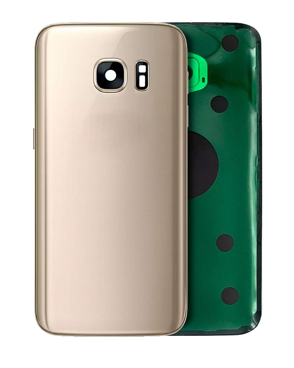 Back Cover with Camera Lens for Samsung Galaxy S7 (Service Pack) (Gold Platinum)