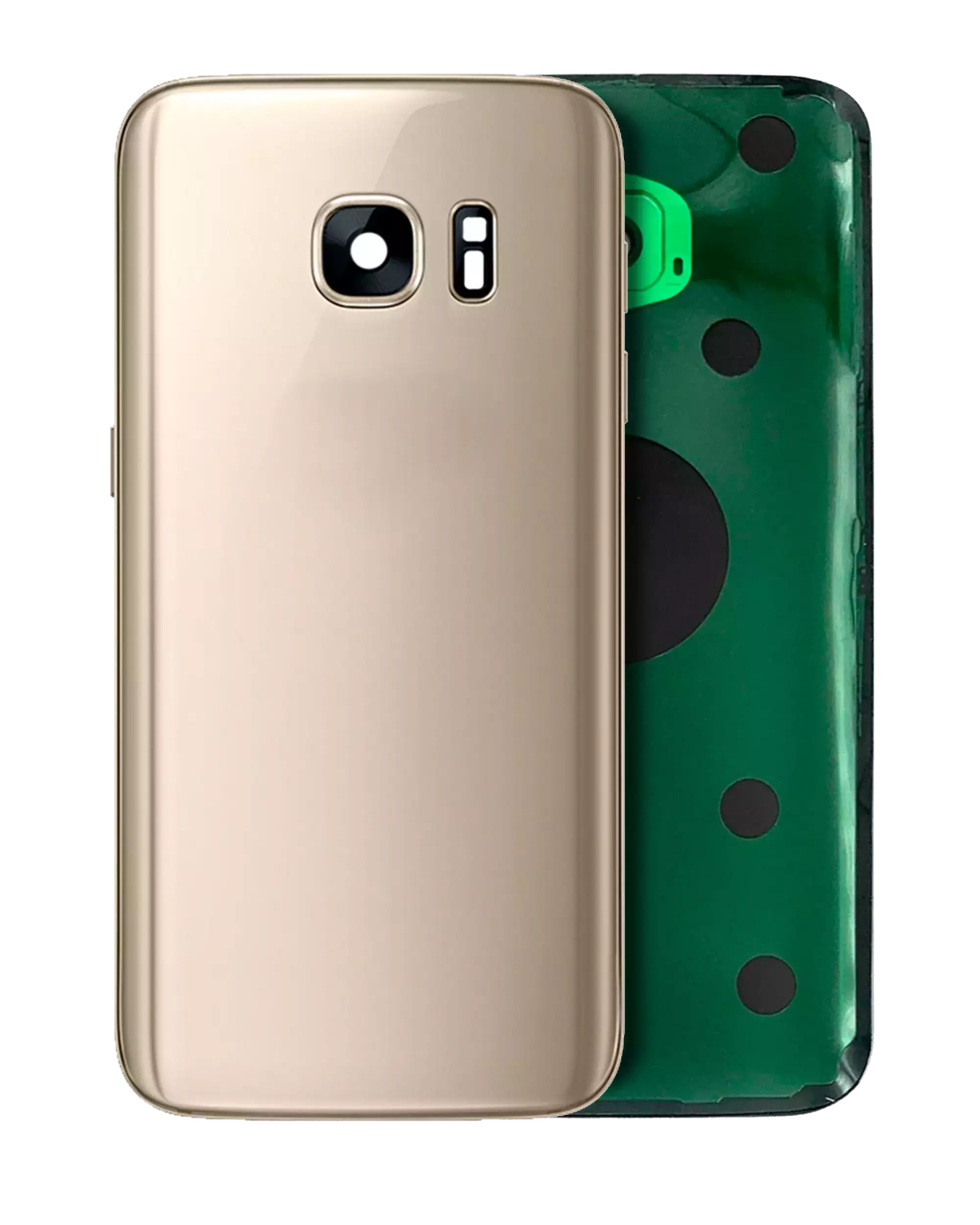 Backcover mit Kameralinse für Samsung Galaxy S7 (Service Pack) (Gold Platinum)
