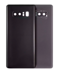 Backcover mit Kameralinse für Samsung Galaxy Note 8 (Svc Pack) (Midnight Schwarz