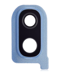 Kameraglas hinten und Abdeckrahmen für Samsung Galaxy A40 (A405 / 2019) (Blau)