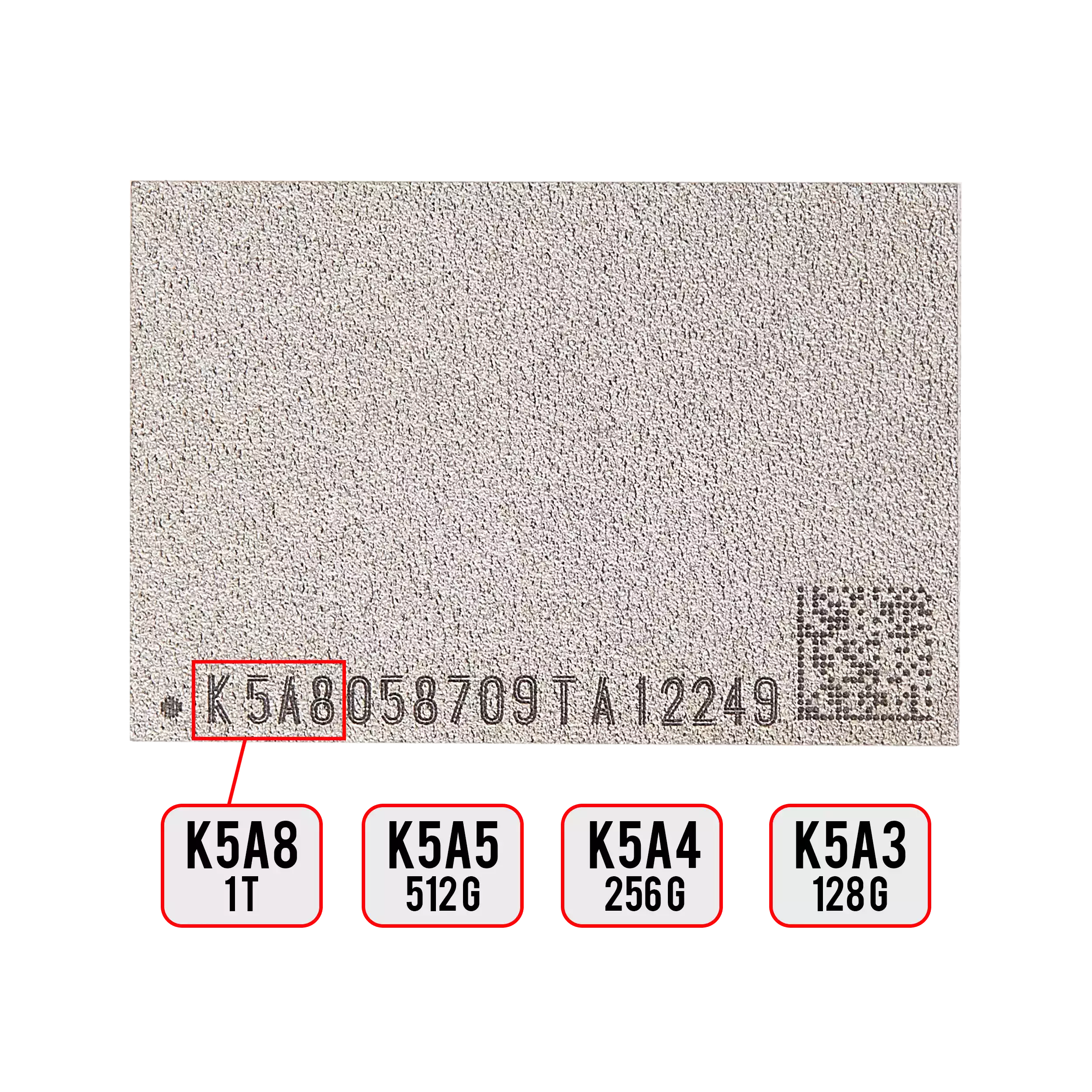 1TB NAND Internal Storage for iPhone 16 Series