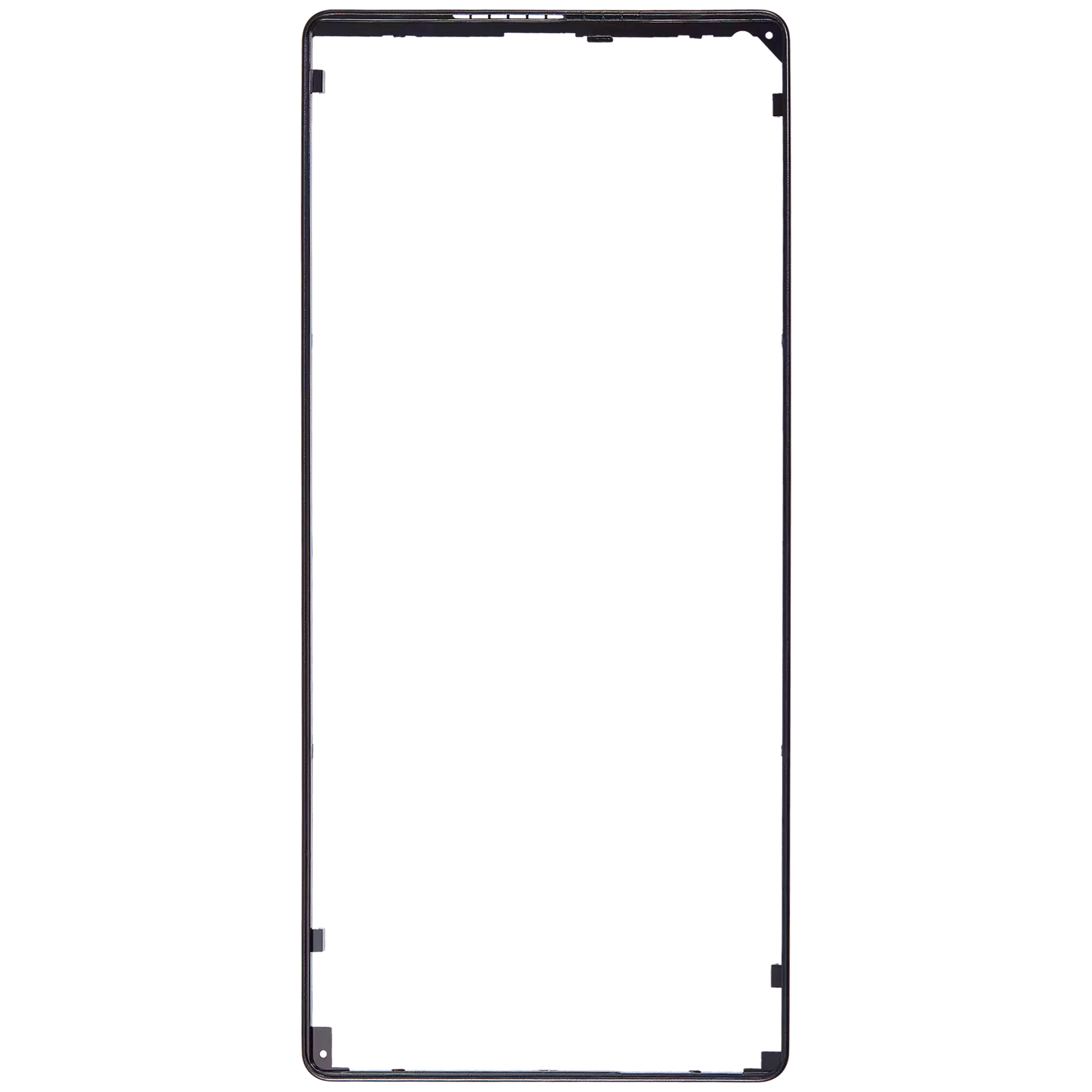 Bildschirmhalterung für Google Pixel 6 (Schwarz)