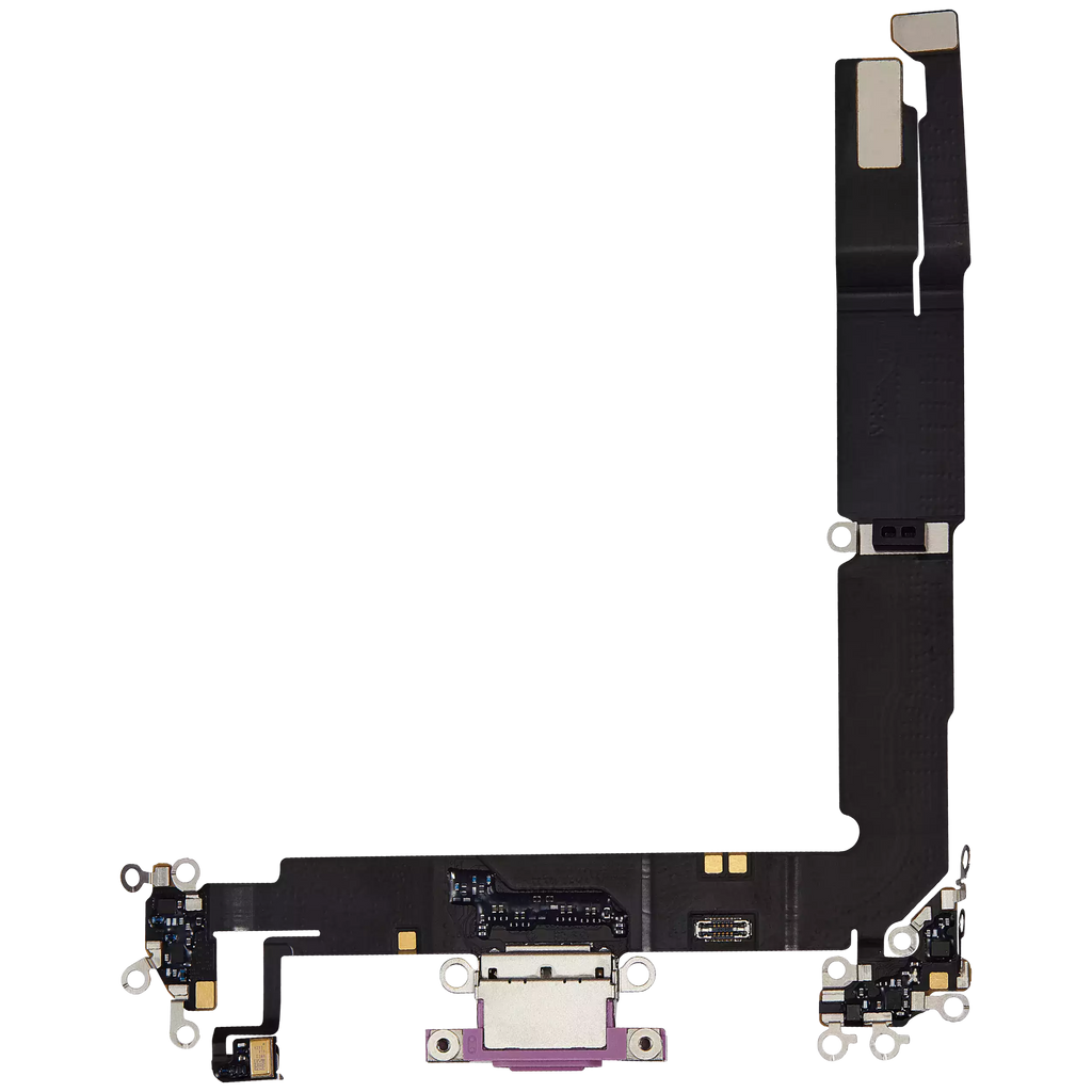 Charging Port Flex Cable for iPhone 16 Plus (Premium) (Pink)