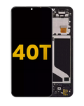 LCD Display with Frame for TCL 40T (Refurbished) (All Colors)