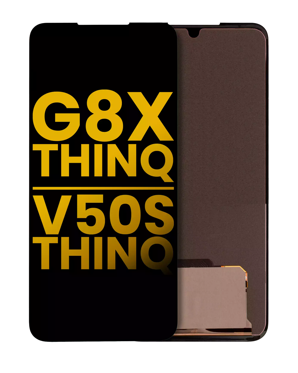 OLED-Zweitdisplay ohne Rahmen LG G8X/V50S Refurbished