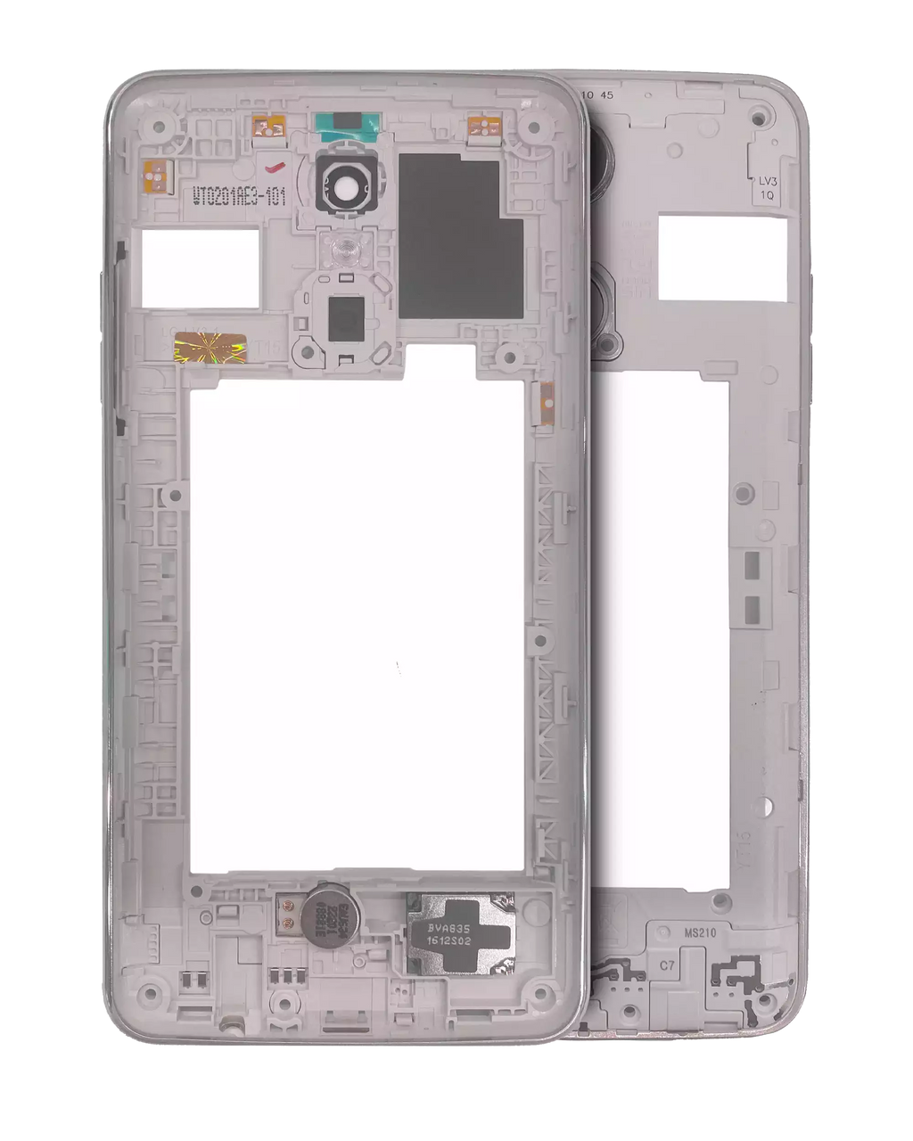 Midframe/Rahmen LG K8/Aristo Silber OEM