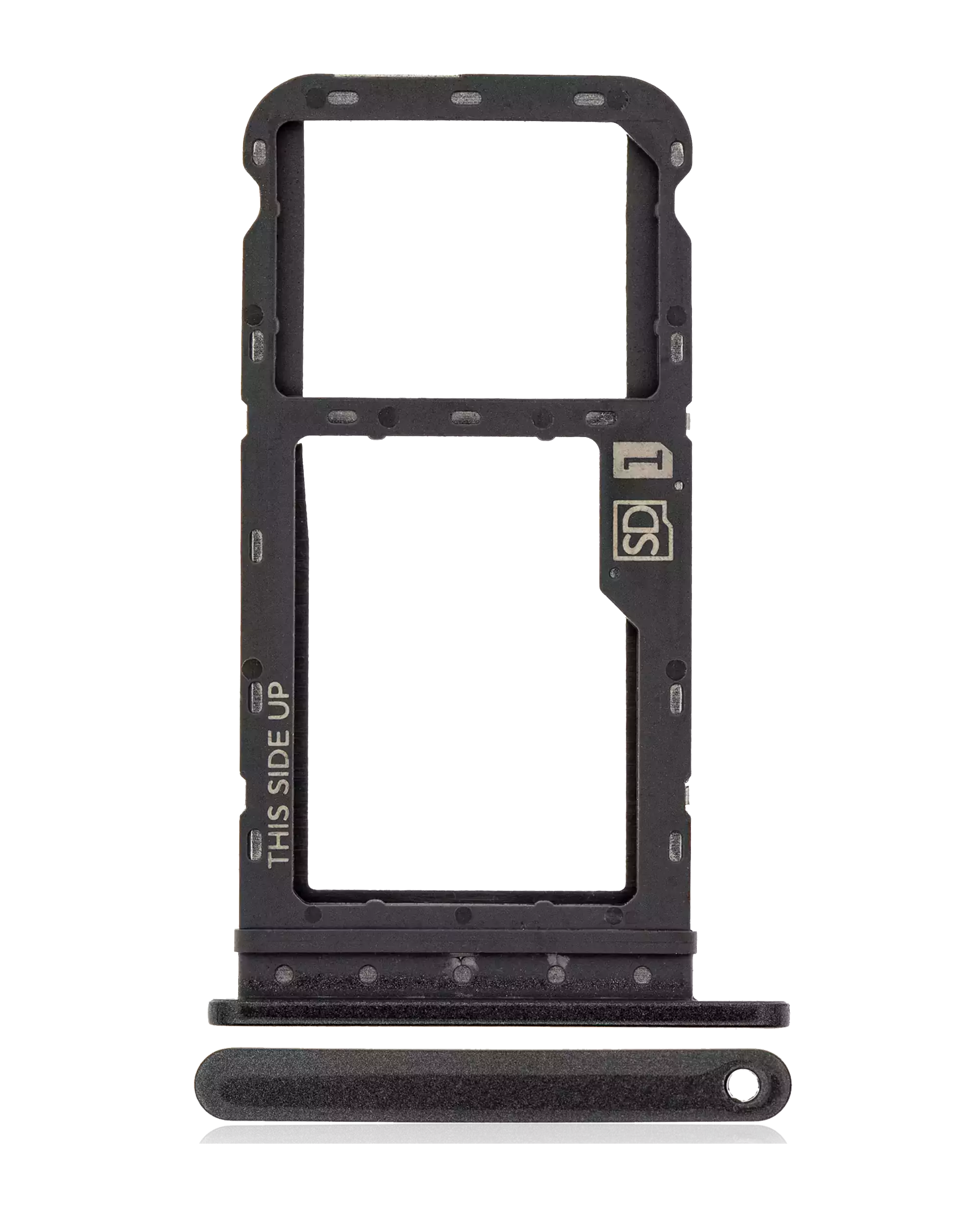 SIM-Kartenfach für Motorola Moto G Power (XT2117 / 2021) (Flash Gray)