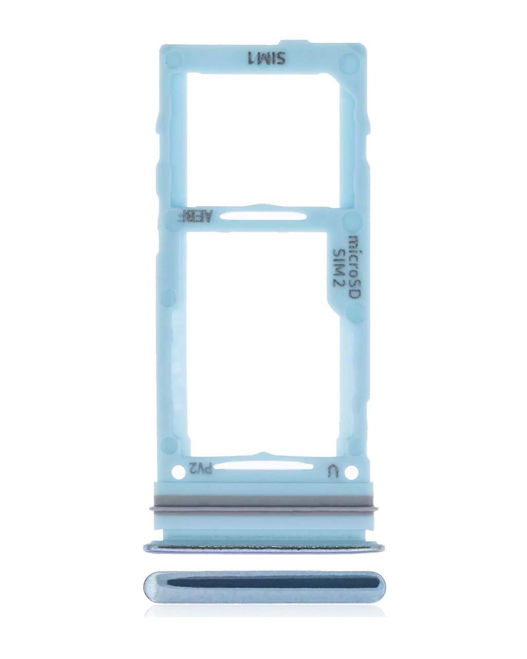 Dual SIM Card Tray for Samsung Galaxy A72 (A725 / 2021) (Awesome Blue)