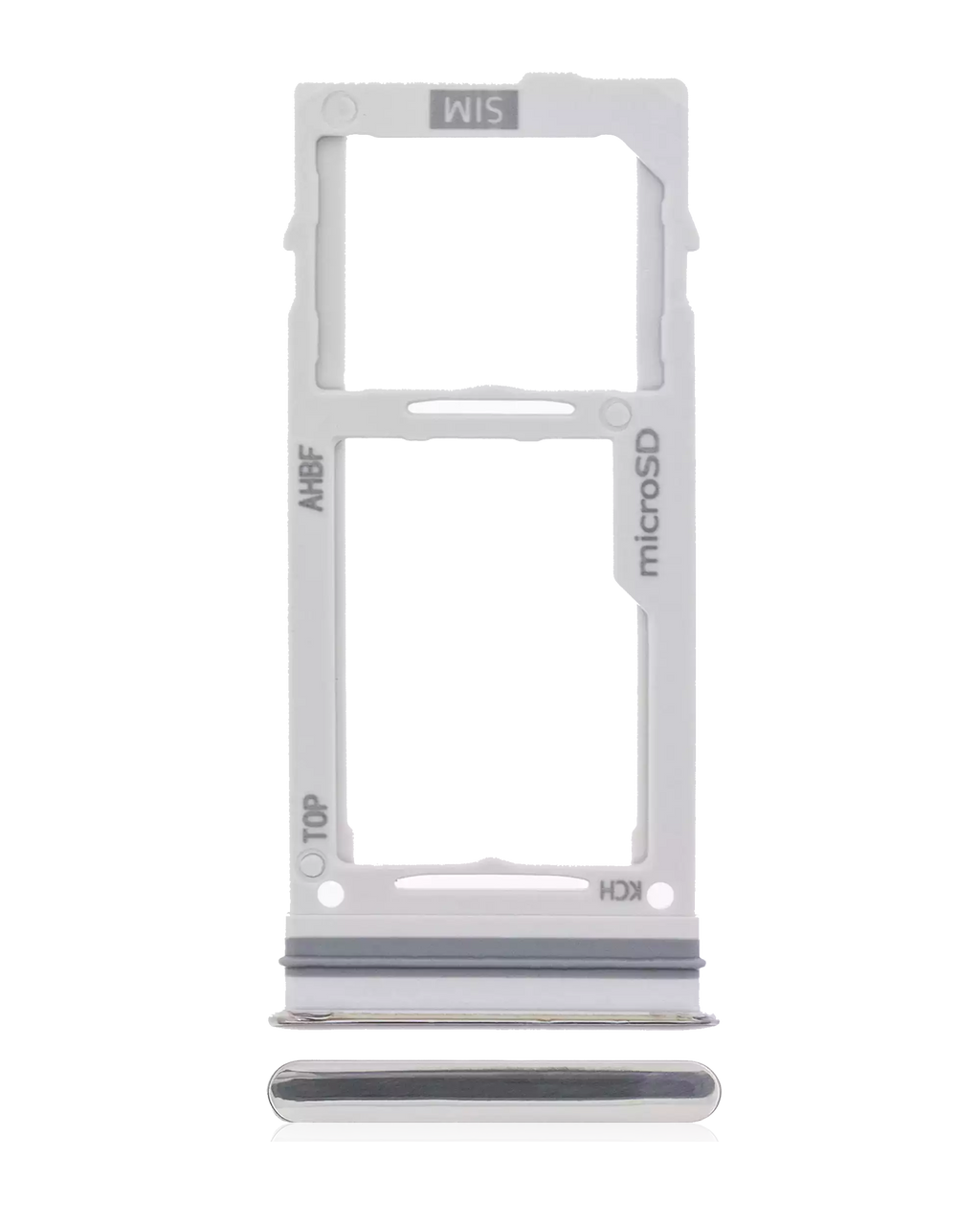 Single SIM Card Holder for Samsung Galaxy A72 (A725 / 2021) (Awesome White)