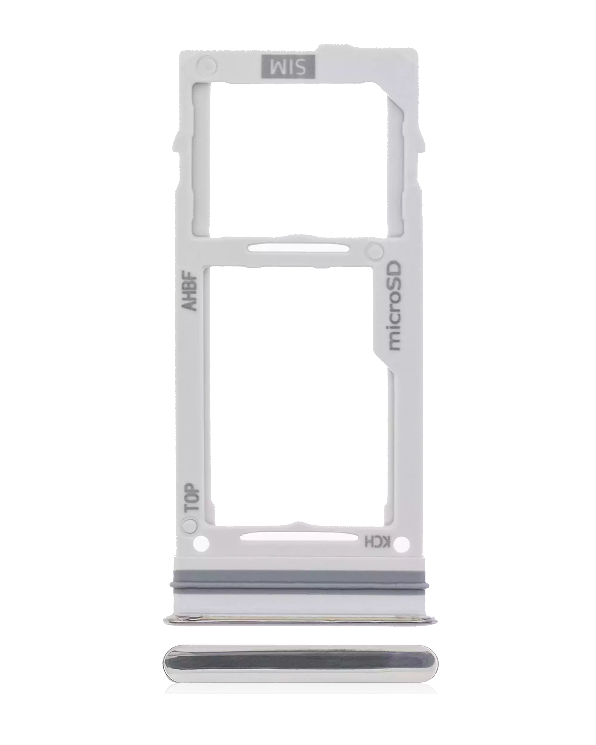 Single SIM Card Holder for Samsung Galaxy A72 (A725 / 2021) (Awesome White)