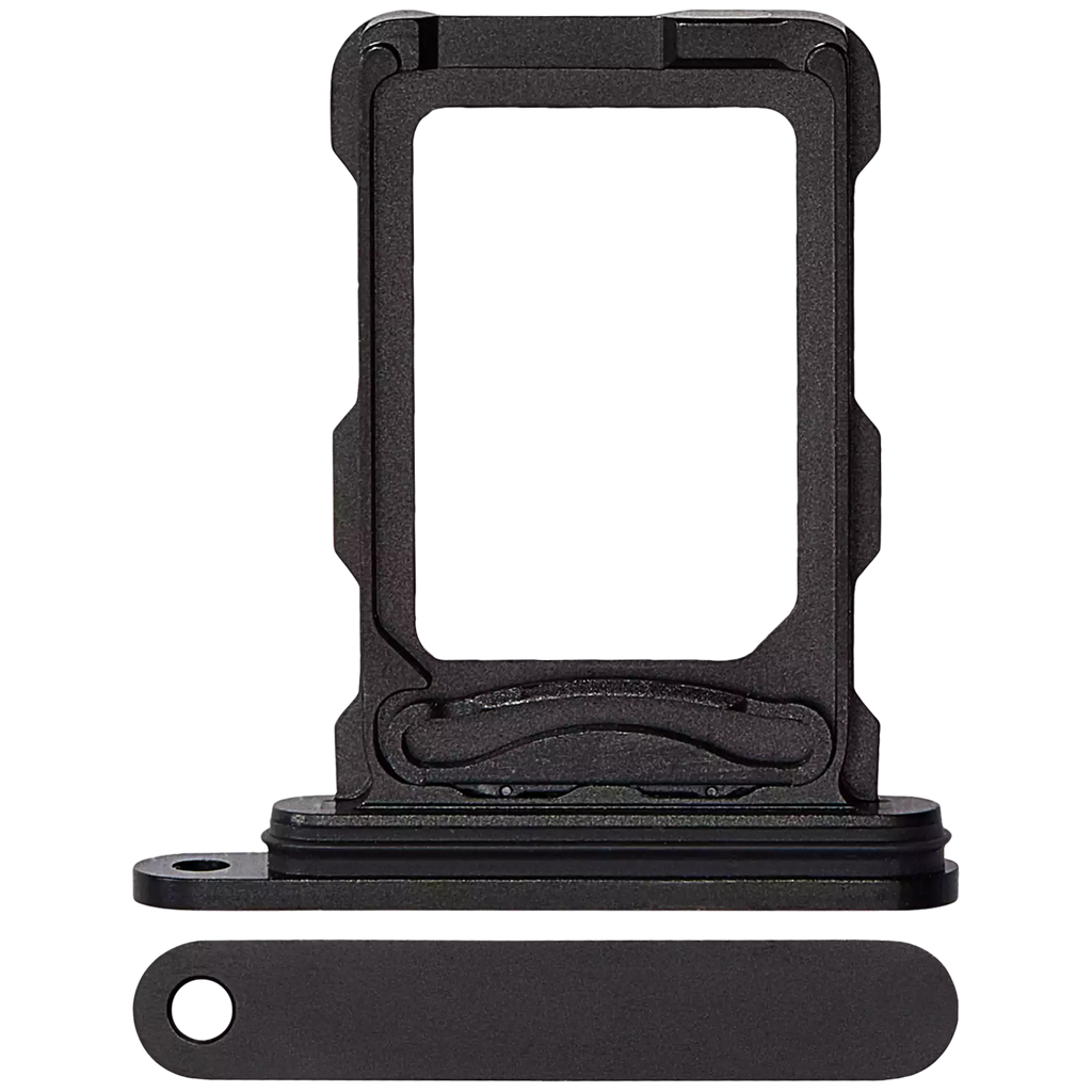 Dual-SIM-Kartenfach für iPhone 16 Pro / 16 Pro Max (Schwarz Titanium)