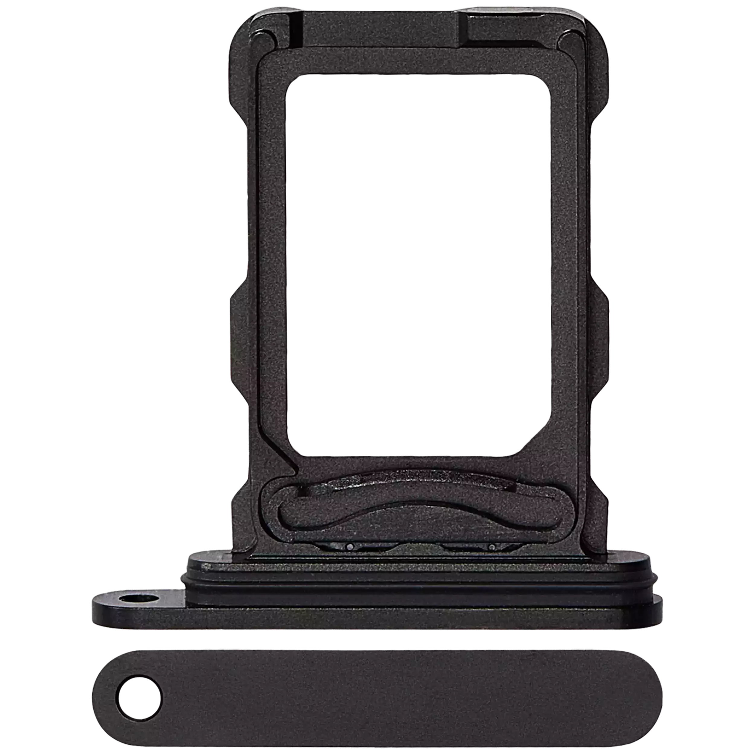 Dual-SIM-Kartenfach für iPhone 16 Pro / 16 Pro Max (Schwarz Titanium)