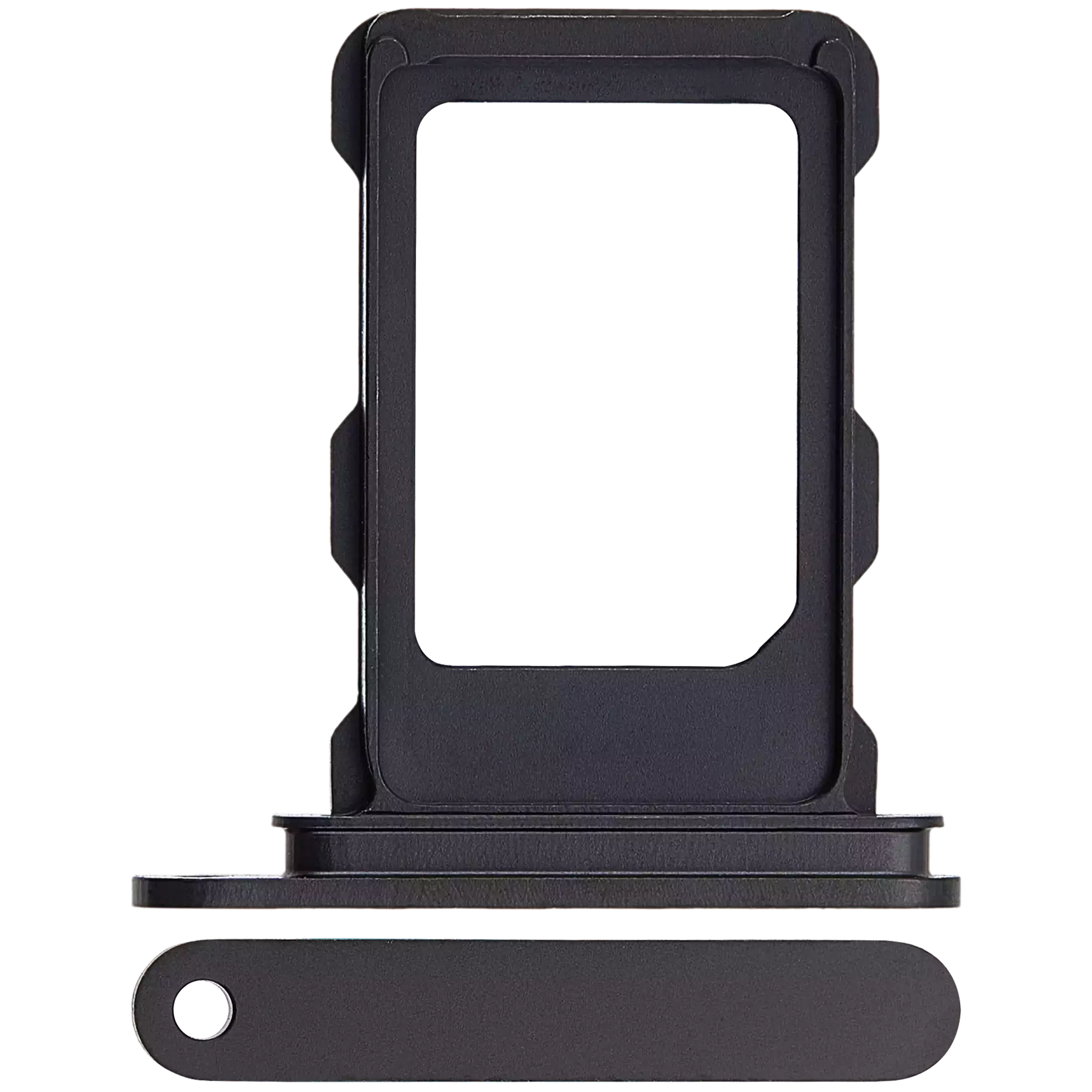 Single SIM Card Tray for iPhone 16 Pro / 16 Pro Max (Black Titanium)