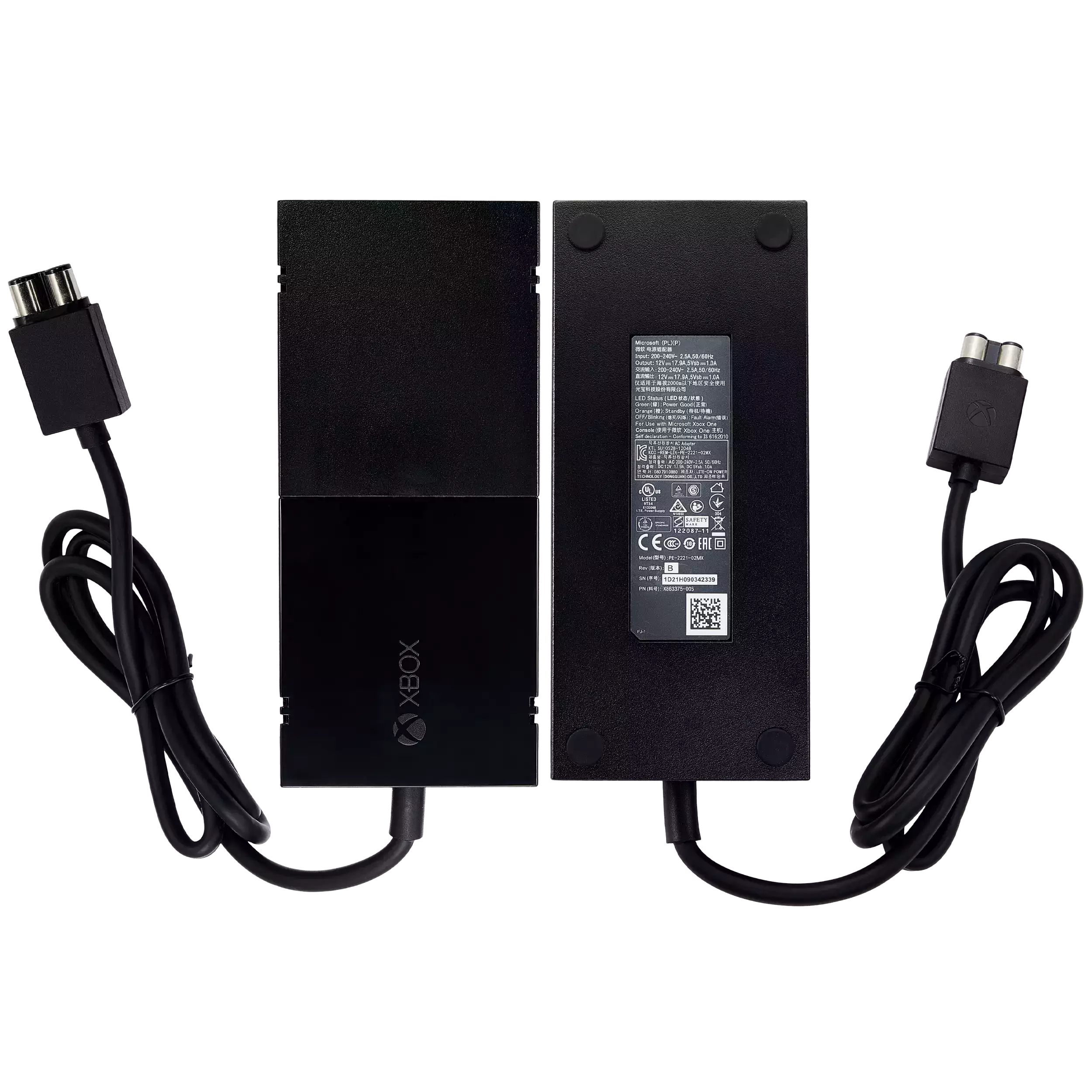 AC-Netzteil / Ladegerät für Microsoft Xbox One (200-240 V, ohne AC-Kabel)
