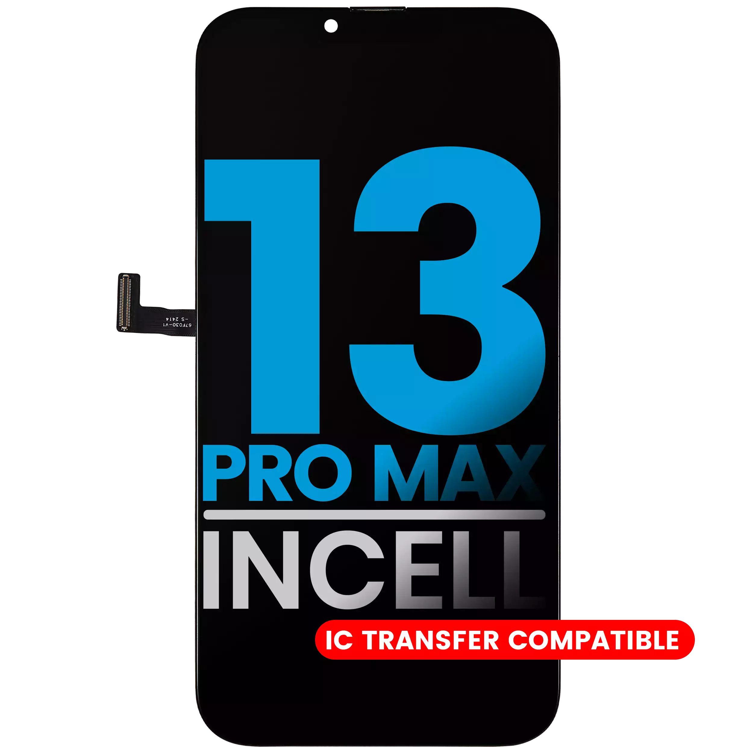 LCD-Display für iPhone 13 Pro Max (Aftermarket AQ7 / Incell)