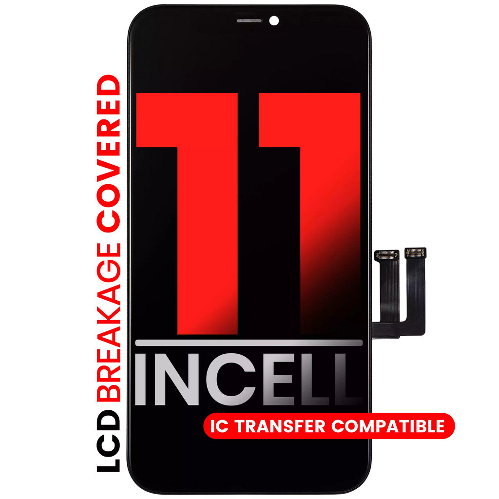 LCD-Display für iPhone 11, Aftermarket Pro Incell/XO7, Stahlplatte