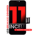 LCD Display with Pre-Installed Steel Plate for iPhone 11 (Aftermarket Pro: XO7 / Incell)