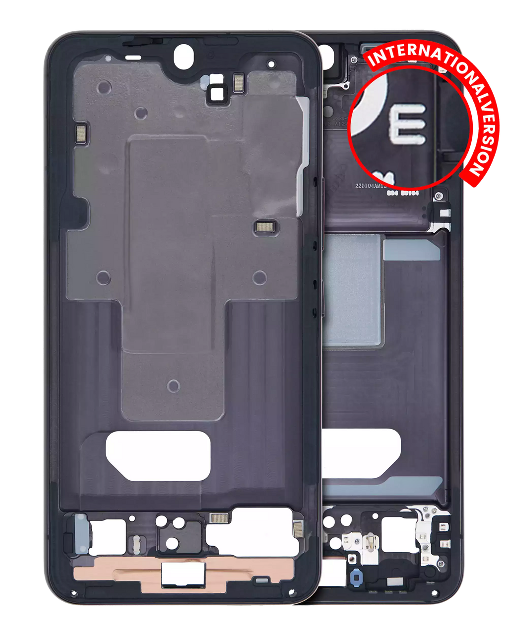 Midframe/Rahmen Samsung Galaxy S22 Phantom Black Gebraucht