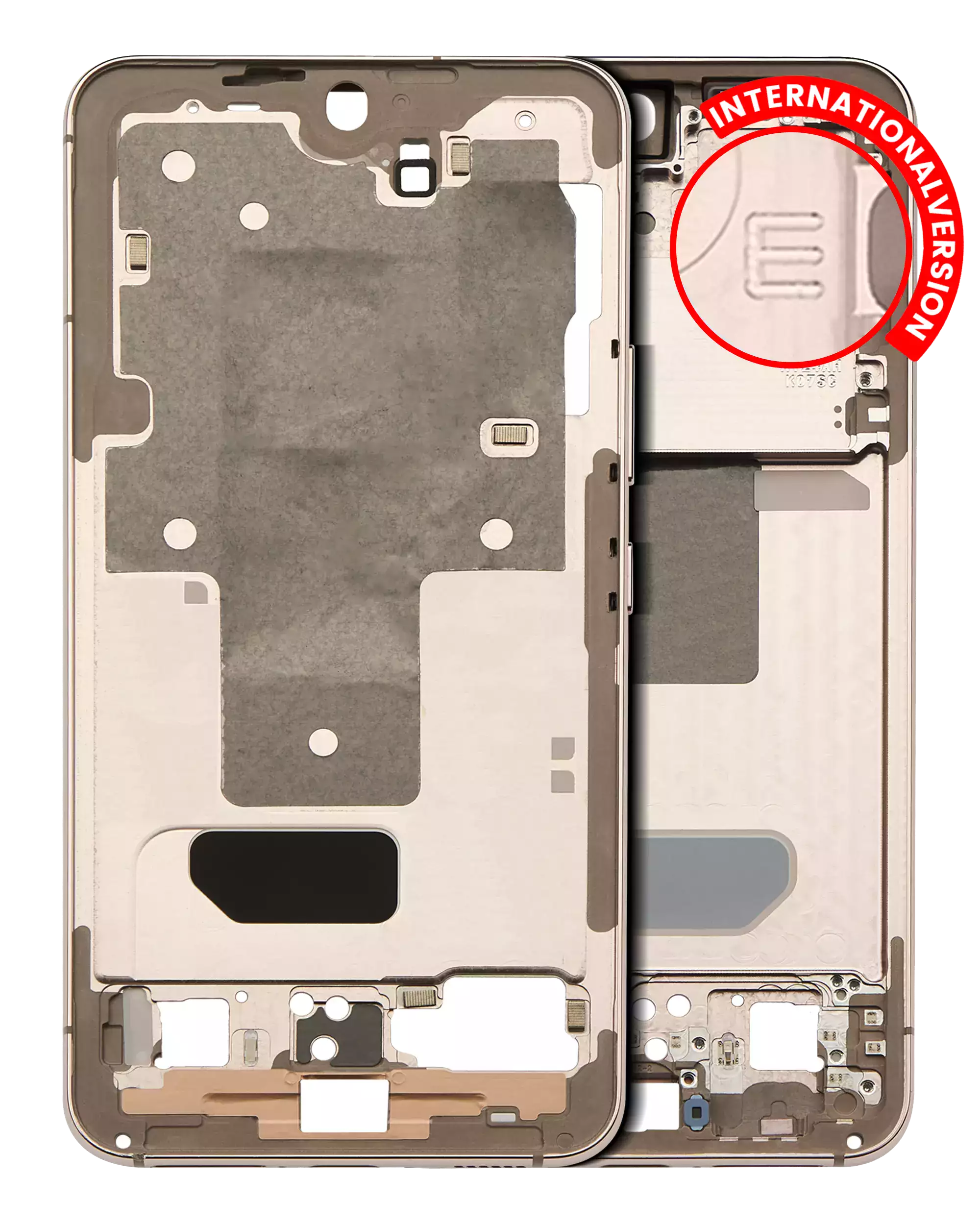 Midframe/Frame for Samsung Galaxy S22 5G (International Version) (Pink Gold)