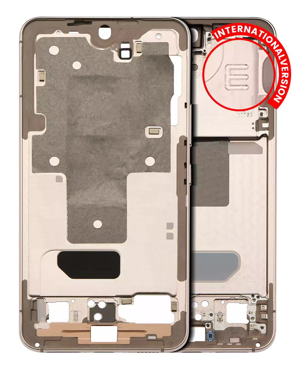 Midframe/Rahmen für Samsung Galaxy S22 5G (Internationale Version) (Pink Gold)