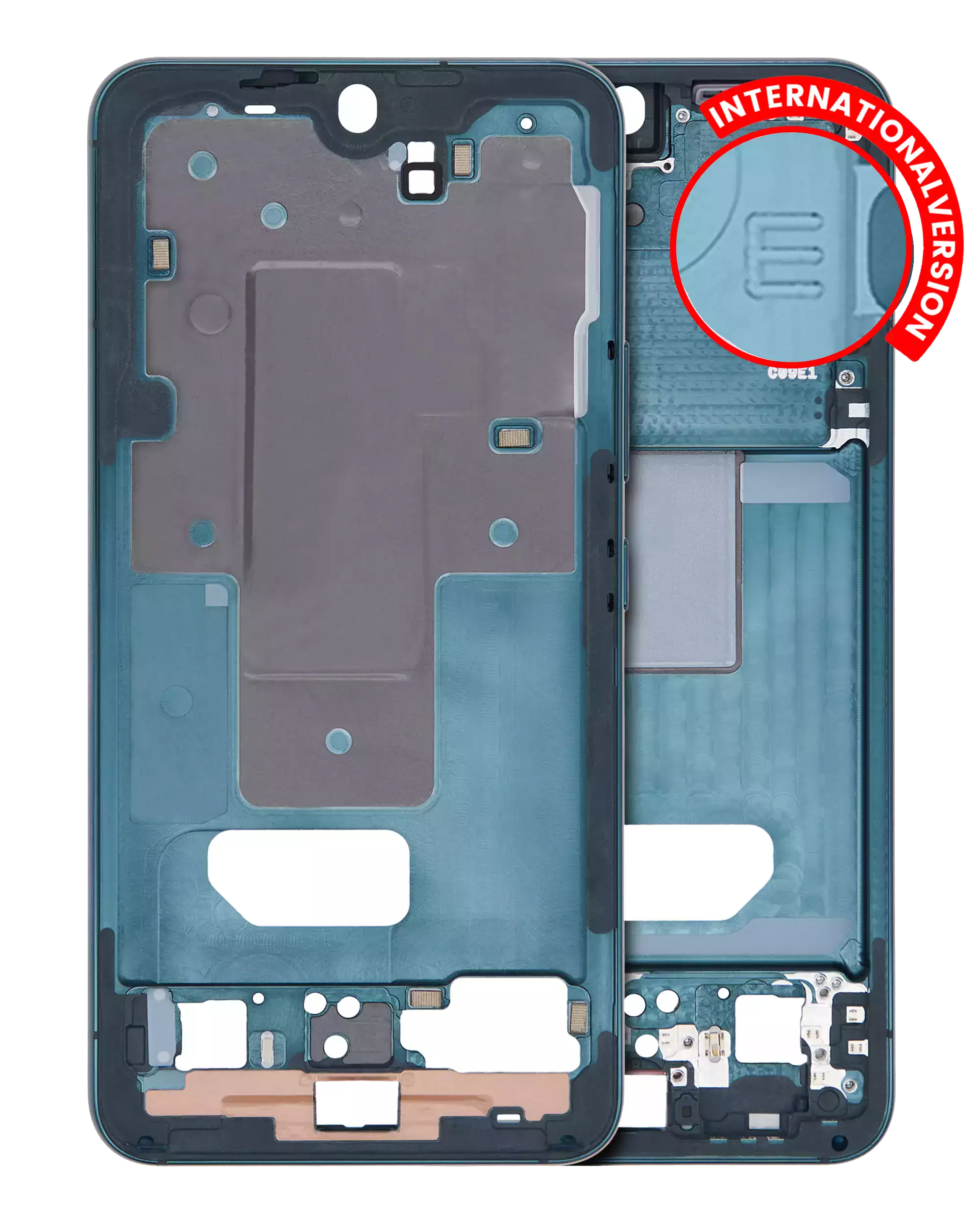 Midframe/Rahmen für Samsung Galaxy S22 5G (Internationale Version) (Grün)