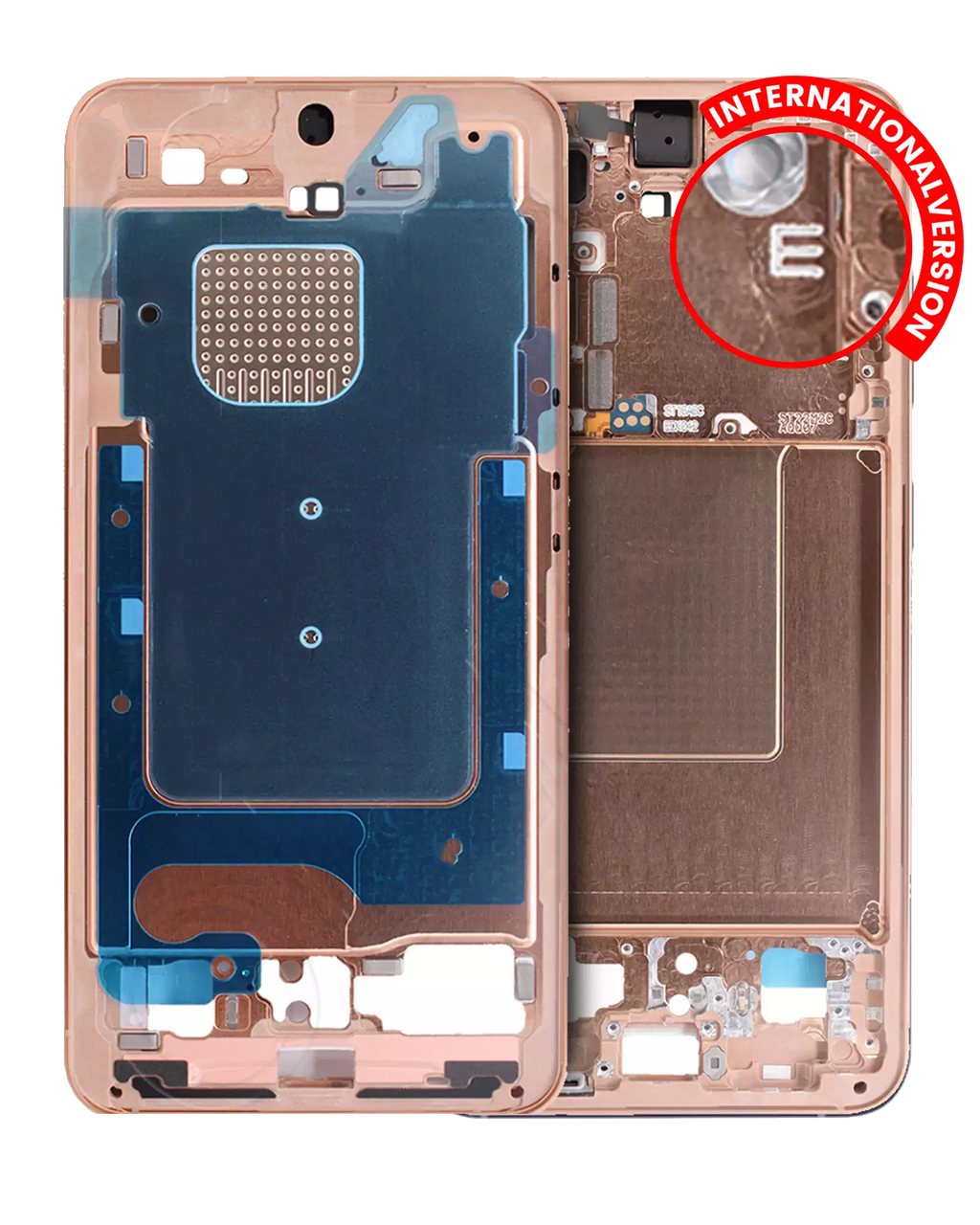 Midframe/Rahmen Samsung Galaxy S24 Sandstone Orange Service Pack