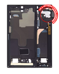 Midframe/Bezel for Samsung Galaxy S22 Ultra 5G (US & International Version) (Phantom Black)