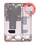 Mid-Frame Gehäuse für Samsung Galaxy S22 5G (US & Internationale Version) (Pink Gold)