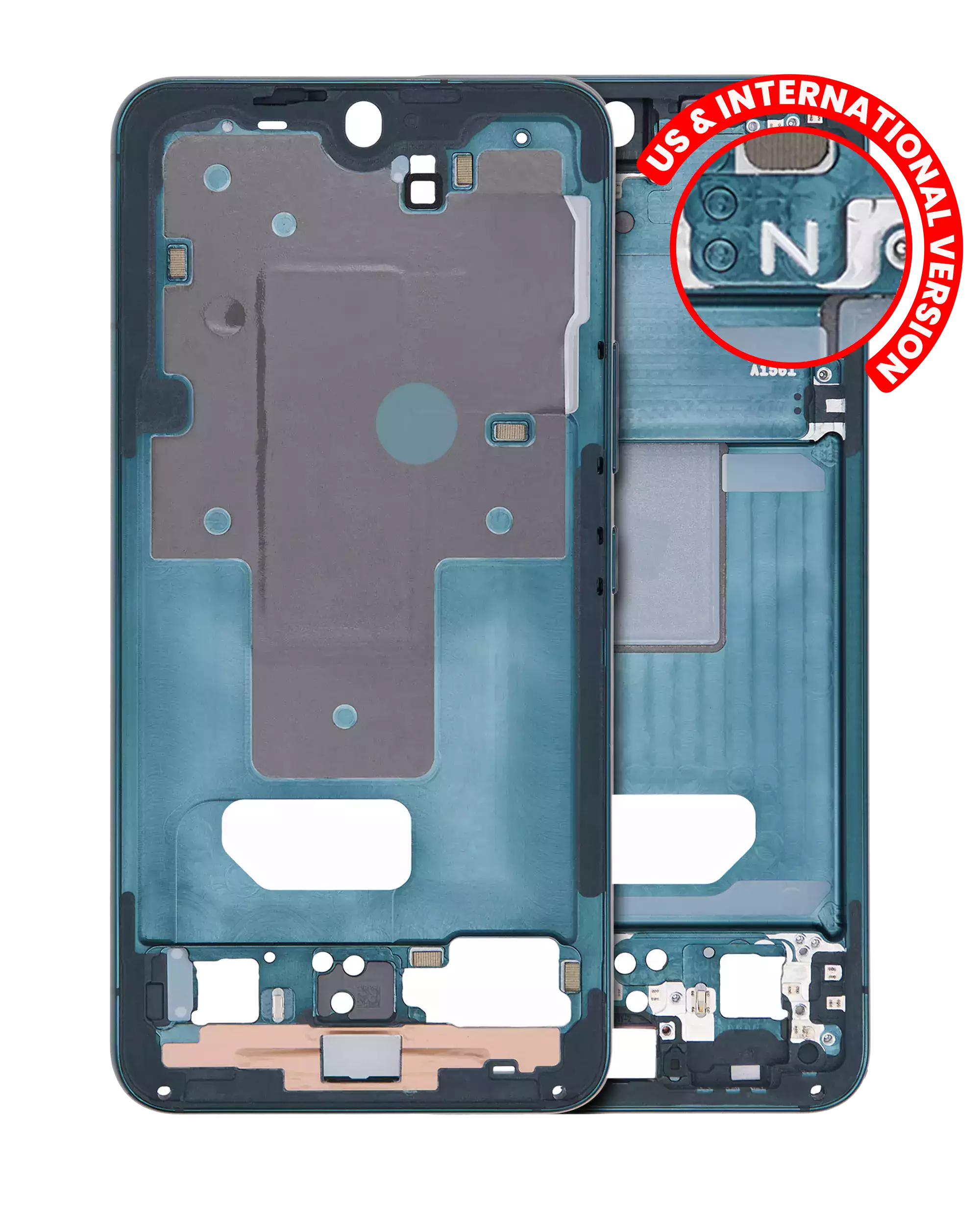 Midframe/Rahmen für Samsung Galaxy S22 5G (US & Internationale Version) (Grün)
