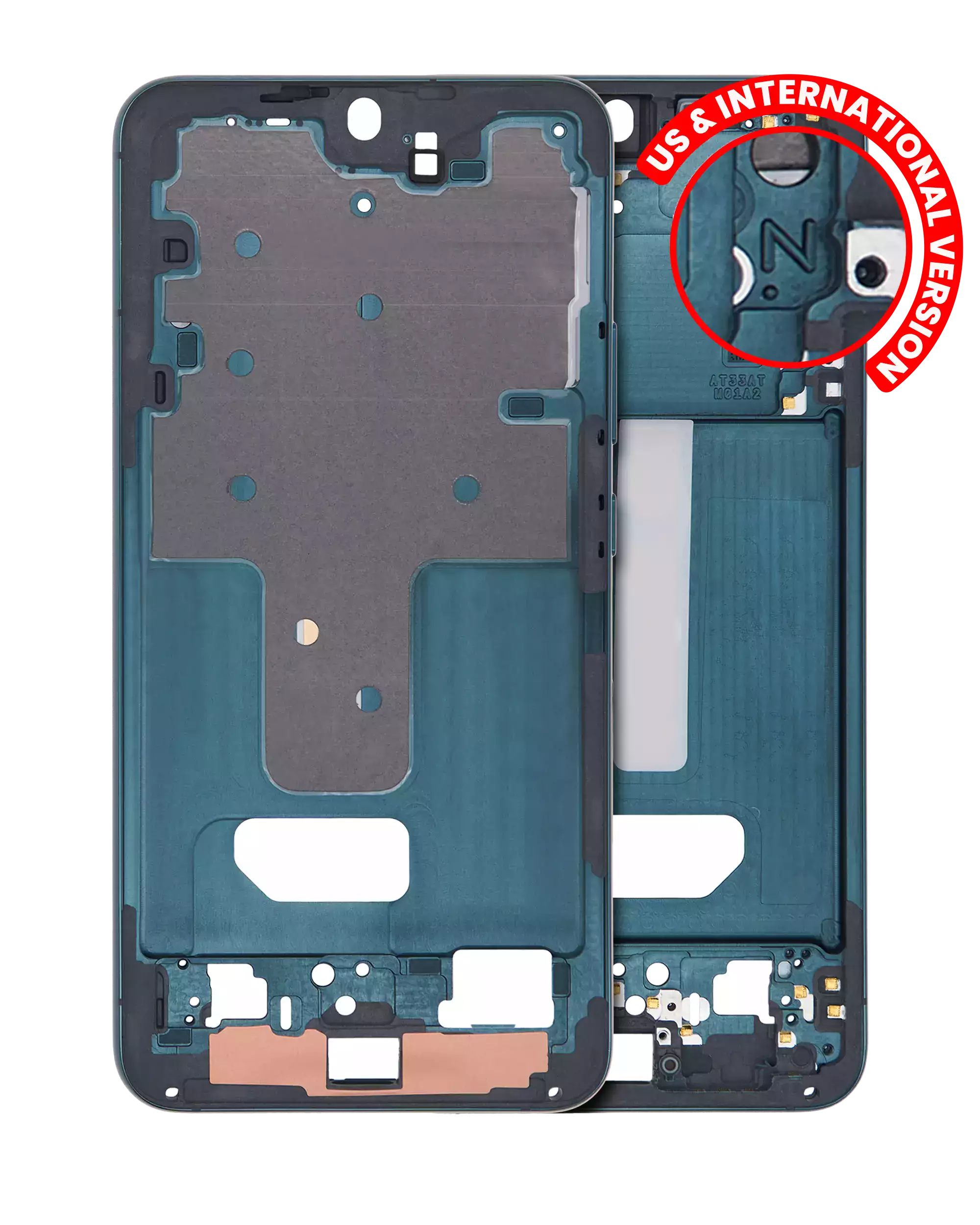 Midframe/Bezel for Samsung Galaxy S22 Plus 5G (US & International Version) (Green)