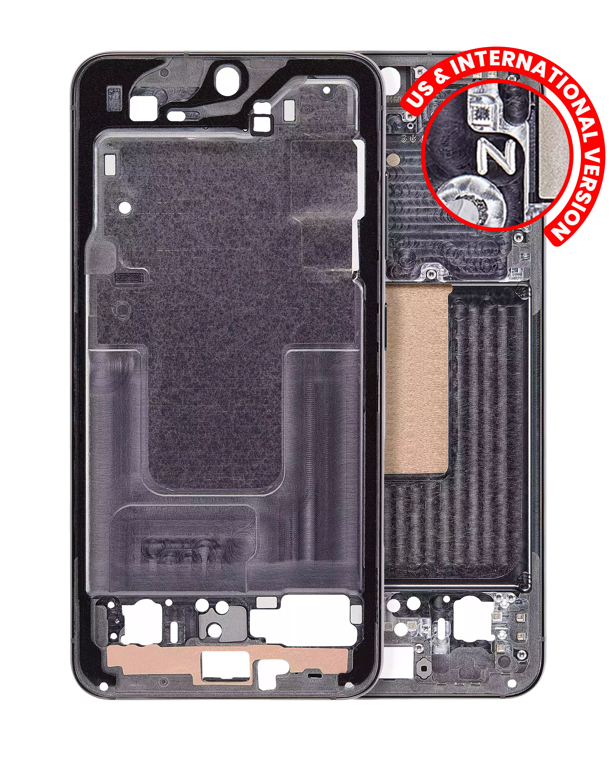 Midframe/Rahmen für Samsung Galaxy S23 5G (US & Internationale Version) (Grün)