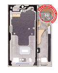 Midframe/Rahmen für Samsung Galaxy S23 Ultra - Creme