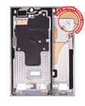 Midframe/Frame for Samsung Galaxy S23 Ultra 5G (US & International Version) (Sky Blue / Lime)