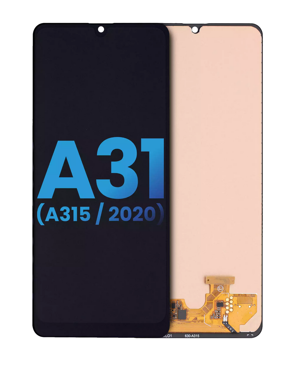 LCD-Display ohne Rahmen (Without Finger Print Sensor) für Samsung Galaxy A31 (A315 / 2020) (Aftermarket: Incell) (Alle Farben)