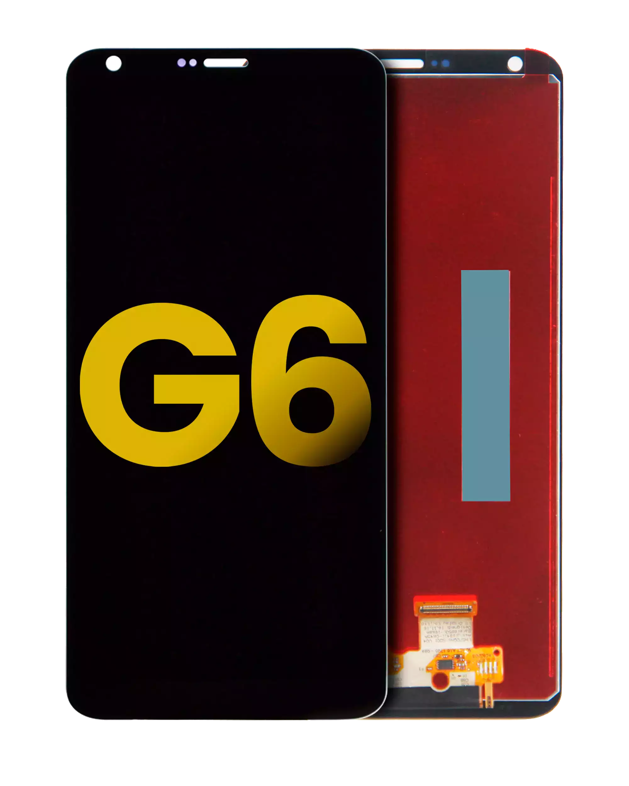 LCD-Display ohne Rahmen für LG G6 (Refurbished) (Astro Black)