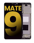 LCD-Display mit Rahmen für Huawei Mate 9 (Refurbished) (Schwarz)