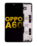LCD-Display mit Rahmen für OPPO A60 (Refurbished) (Alle Farben)