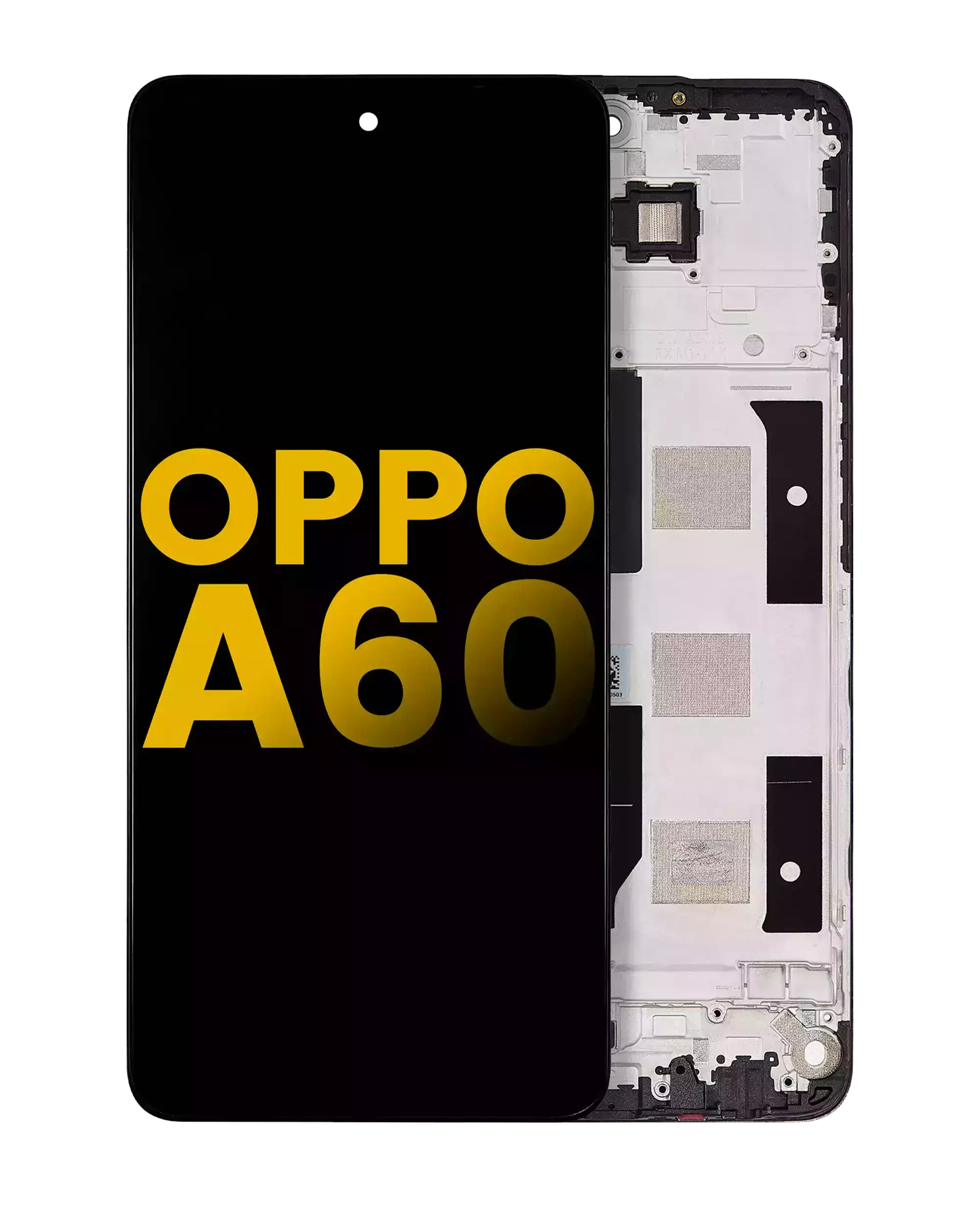 LCD-Display mit Rahmen für OPPO A60 (Refurbished) (Alle Farben)