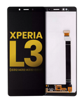 LCD-Display ohne Rahmen für Sony Xperia L3 (I4332 I3322) (Refurbished) (Schwarz)