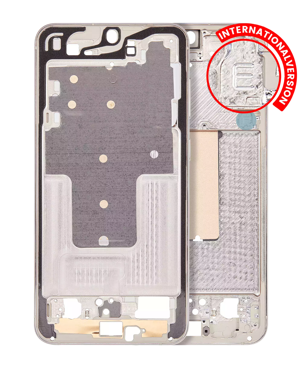 Midframe/Rahmen für Samsung Galaxy S23 Plus (Cream)