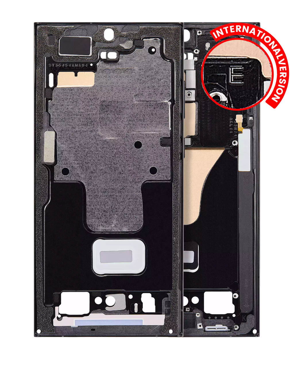Midframe/Frame for Samsung Galaxy S23 Ultra 5G (International Version) (Graphite)