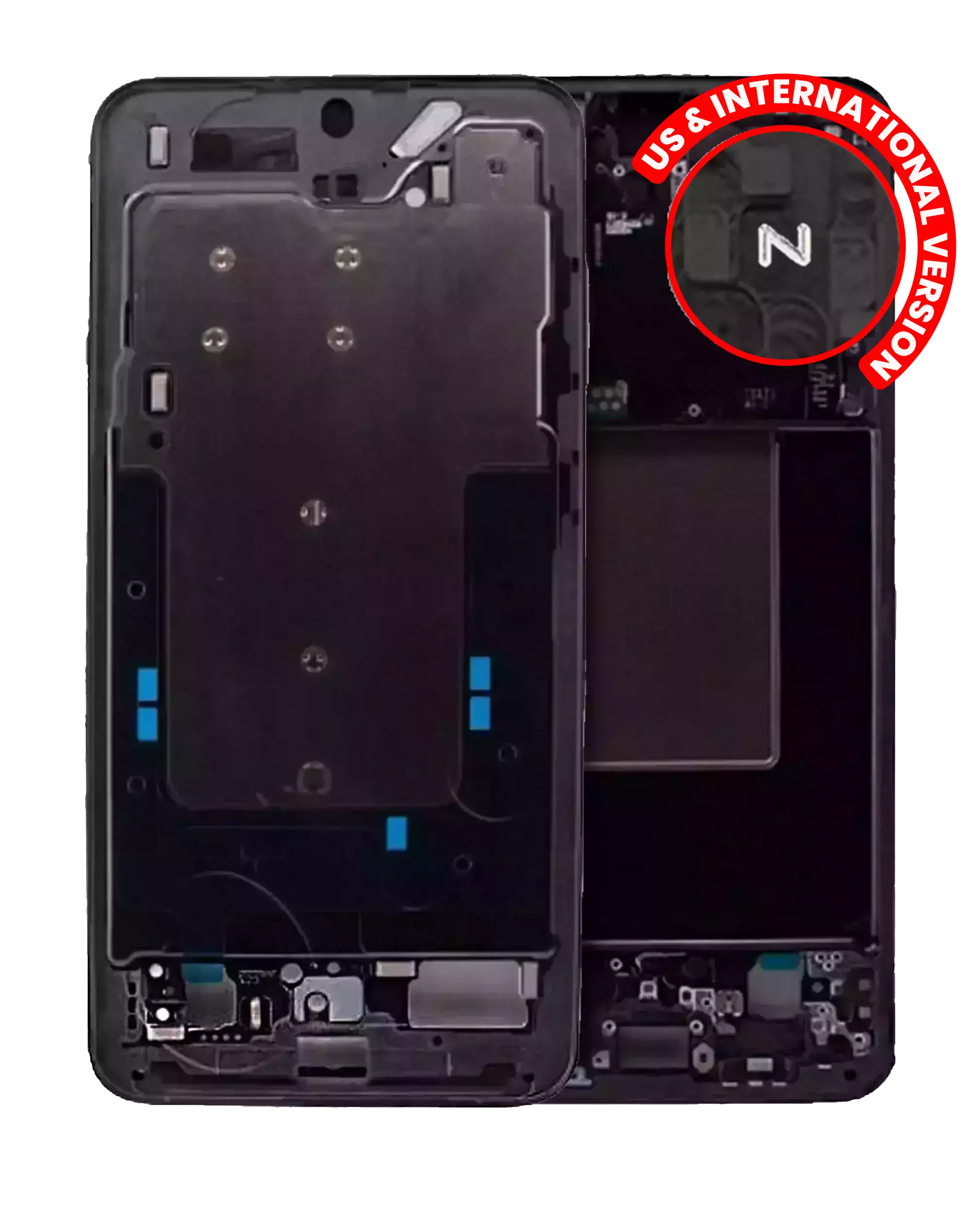 Backcover/Rahmen für Samsung Galaxy S24 Plus Onyx Black
