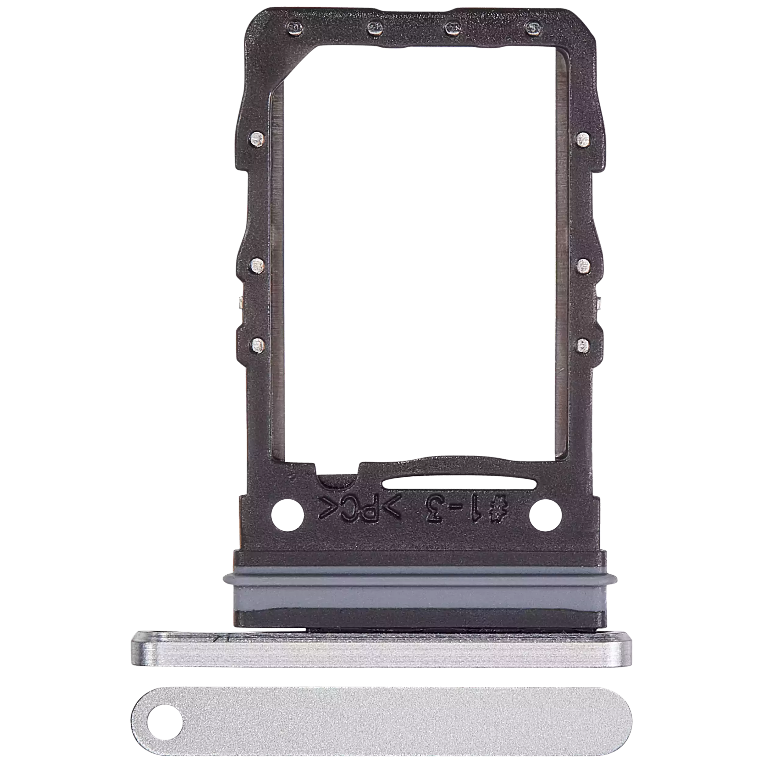 Single SIM Card Tray for Samsung Galaxy Z Flip 6 (F741) – Premium – White
