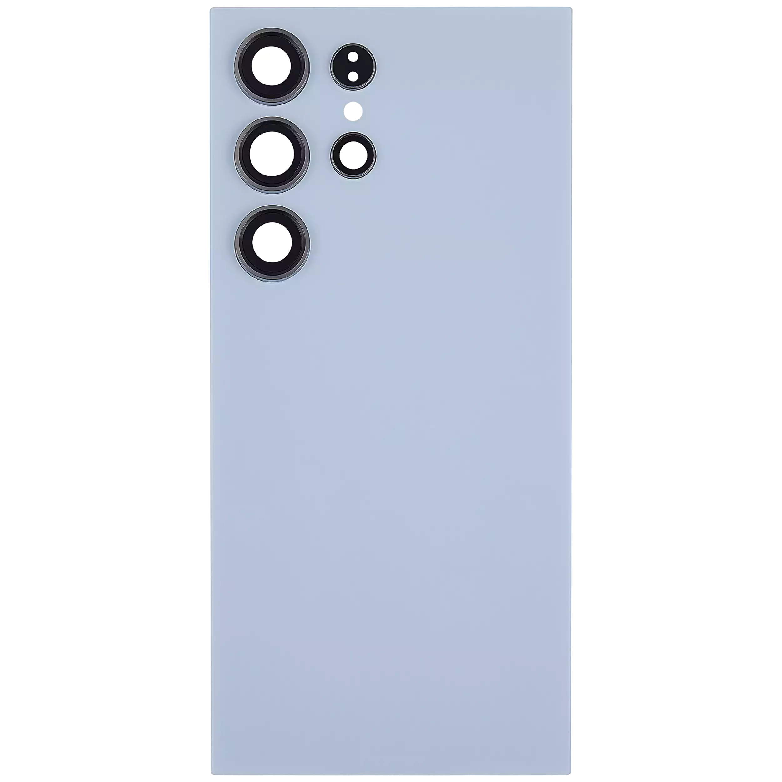 Back Cover with Camera Lens for Samsung Galaxy S24 Ultra 5G (No Logo) (Aftermarket Plus) (Titanium Blue)