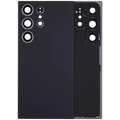Backcover Kameralinse Samsung S24 Ultra Titanium Schwarz Aftermarket Plus