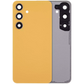Back Cover with Camera Lens for Samsung Galaxy S24 5G (No Logo) (Aftermarket Plus) (Sandstone Orange)