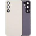 Back Cover with Camera Lens for Samsung Galaxy S24 5G (No Logo) (Aftermarket Plus) (Amber Yellow)