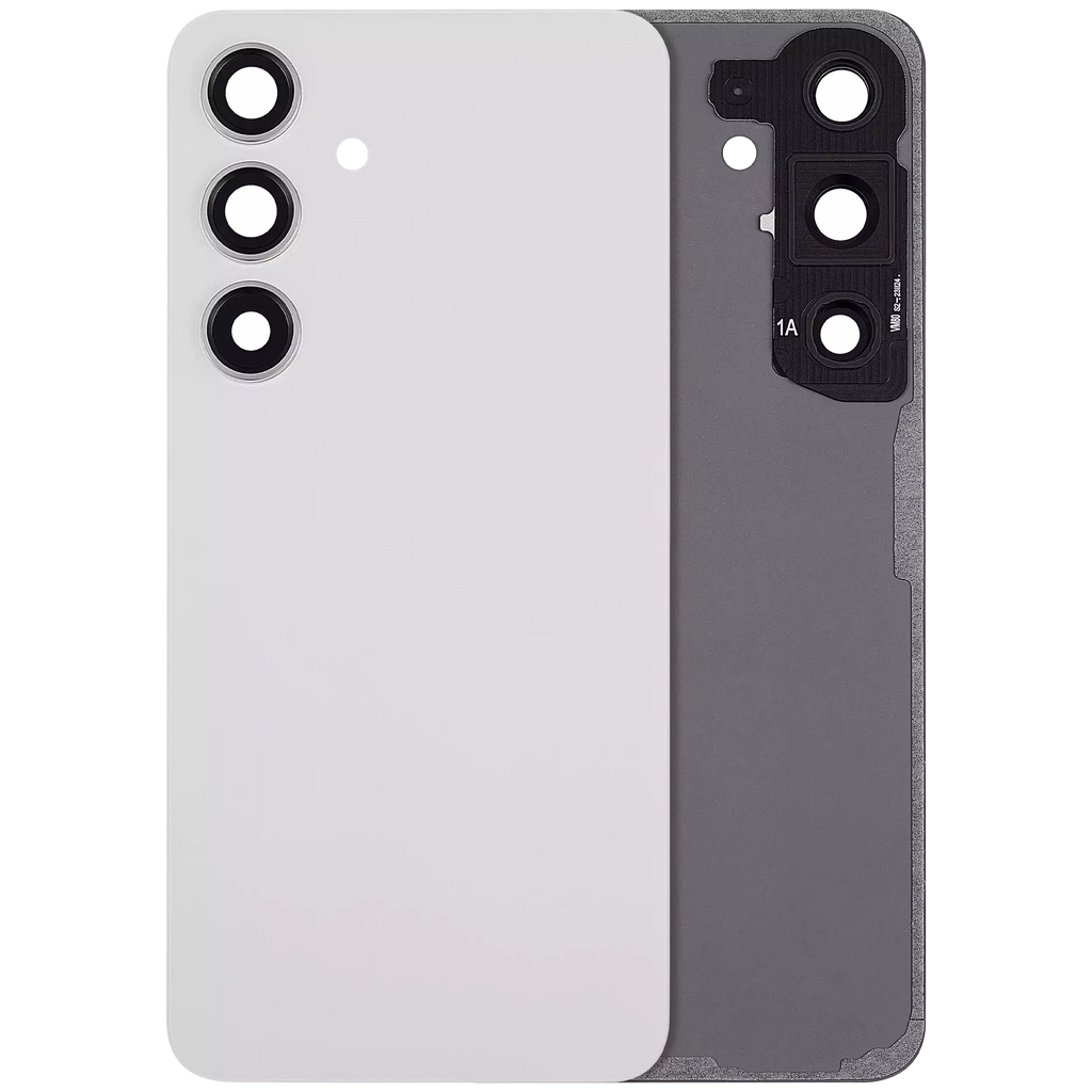 Samsung Galaxy S24 Backcover-Glas+Kameralinse Marble Gray ohne Logo Plus