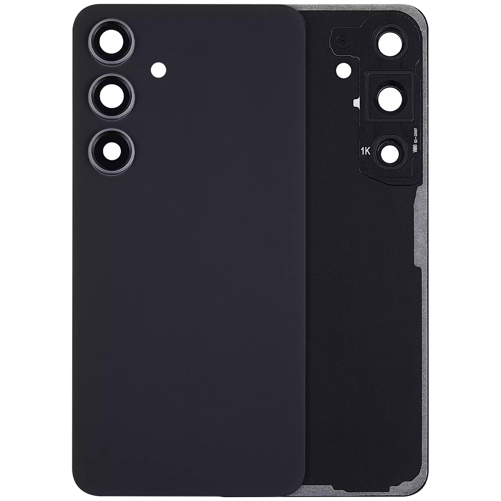 Backcover m. Kameralinse f. Samsung Galaxy S24, o. Logo, Schwarz, A. Plus