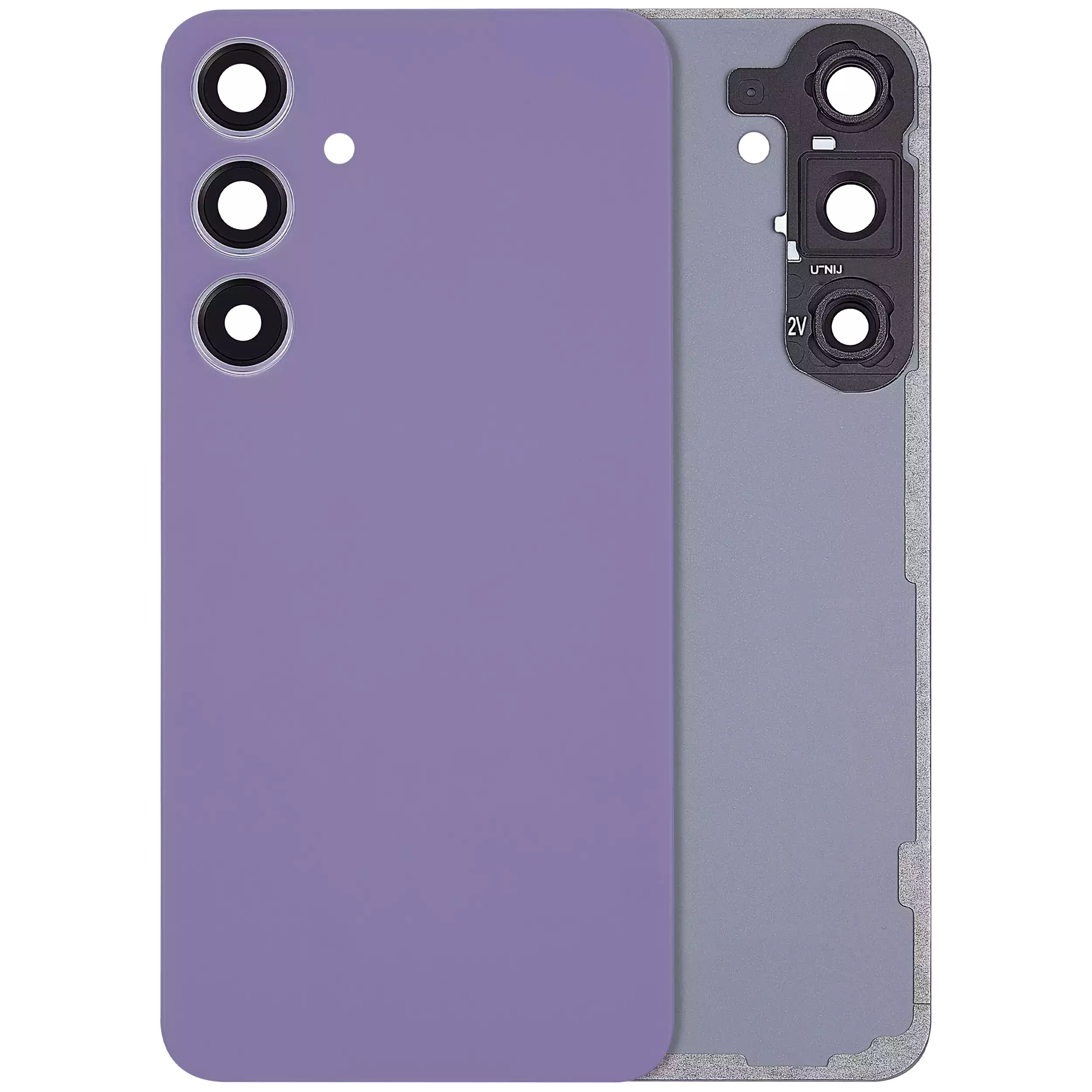 Back Cover with Camera Lens for Samsung Galaxy S24 Plus 5G (No Logo) (Aftermarket Plus) (Cobalt Violet)